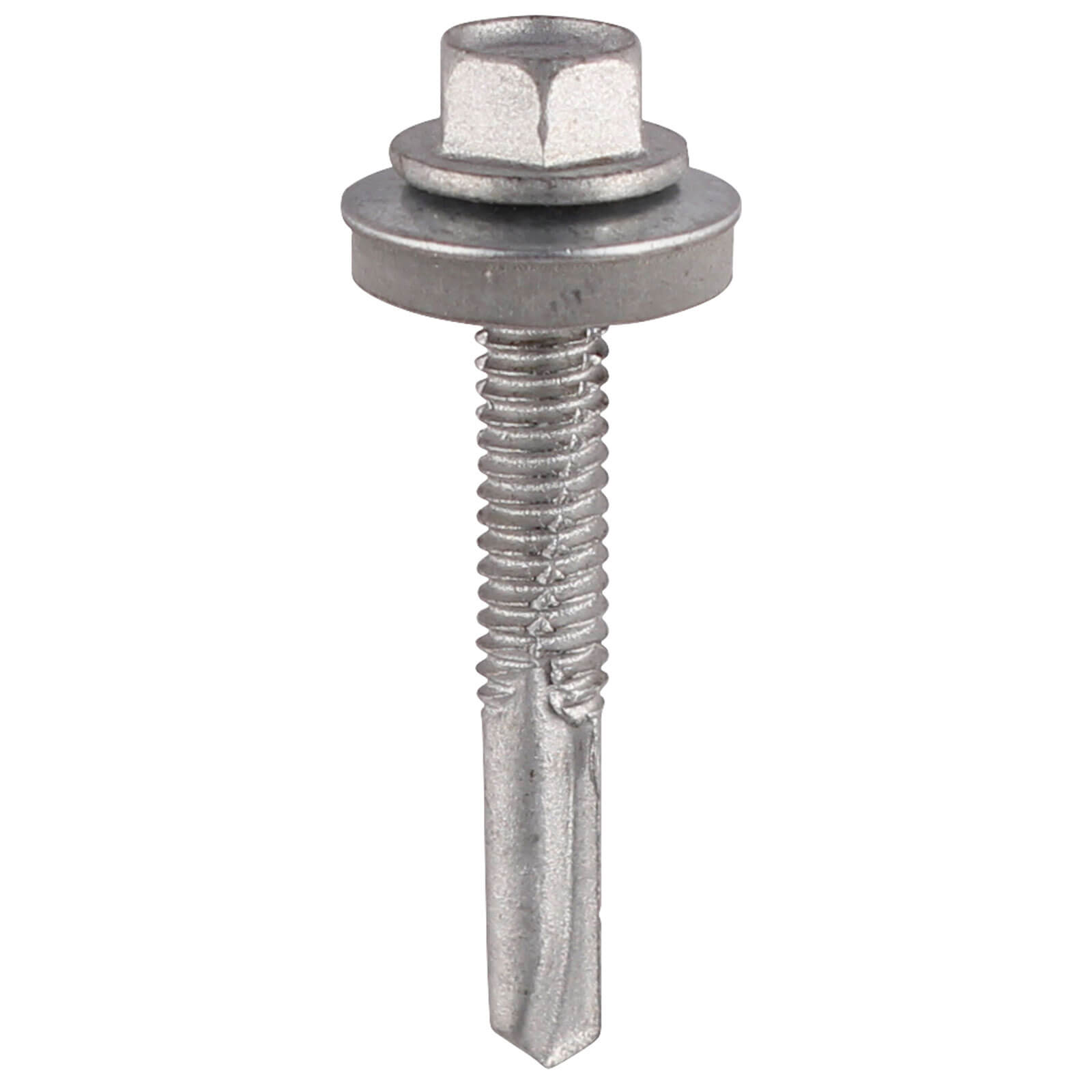 Image of Hex Head Self Drilling Screws for Heavy Section Steel 5.5mm 100mm Pack of 100