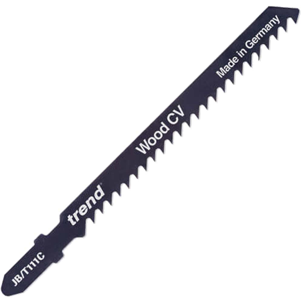Photo of Trend T111c Jigsaw Blade Fast Coarse Cut Wood Pack Of 5