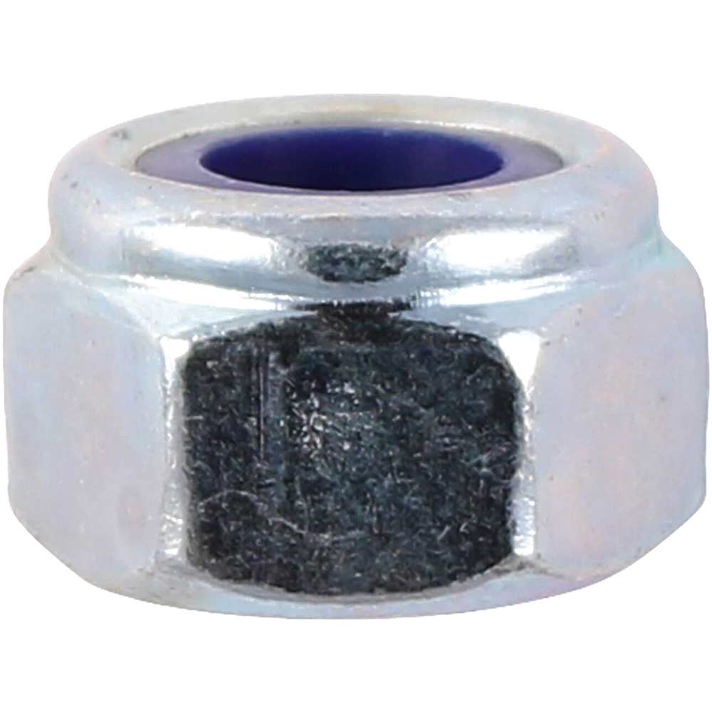 Image of Sirius Nyloc Lock Nuts Bright Zinc Plated M5