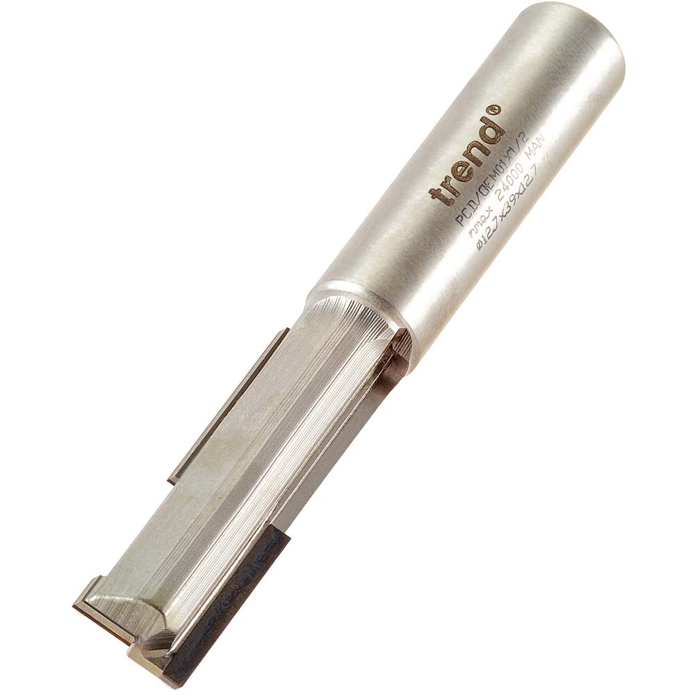 Photo of Trend Pcd Gemstone Straight Router Cutter 12.7mm 39mm 1/2