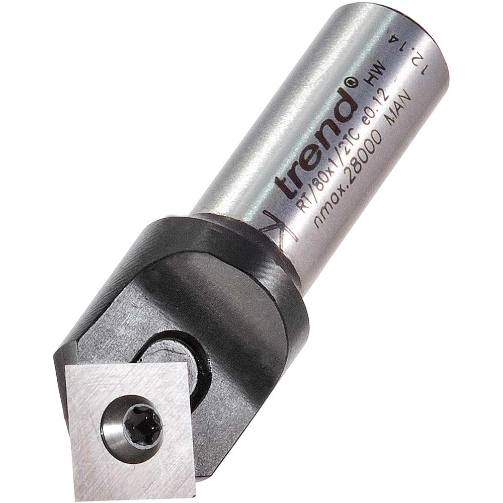 Photo of Trend Rotatip V Groove Engraver Router Cutter 17mm 8mm 1/2