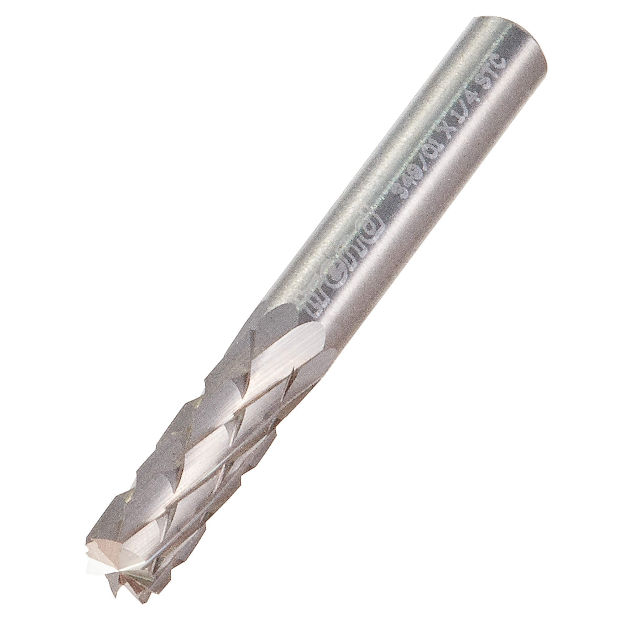 Image of Trend Solid Carbide Rasp Router Cutter 6.35MM 20mm 1/4"