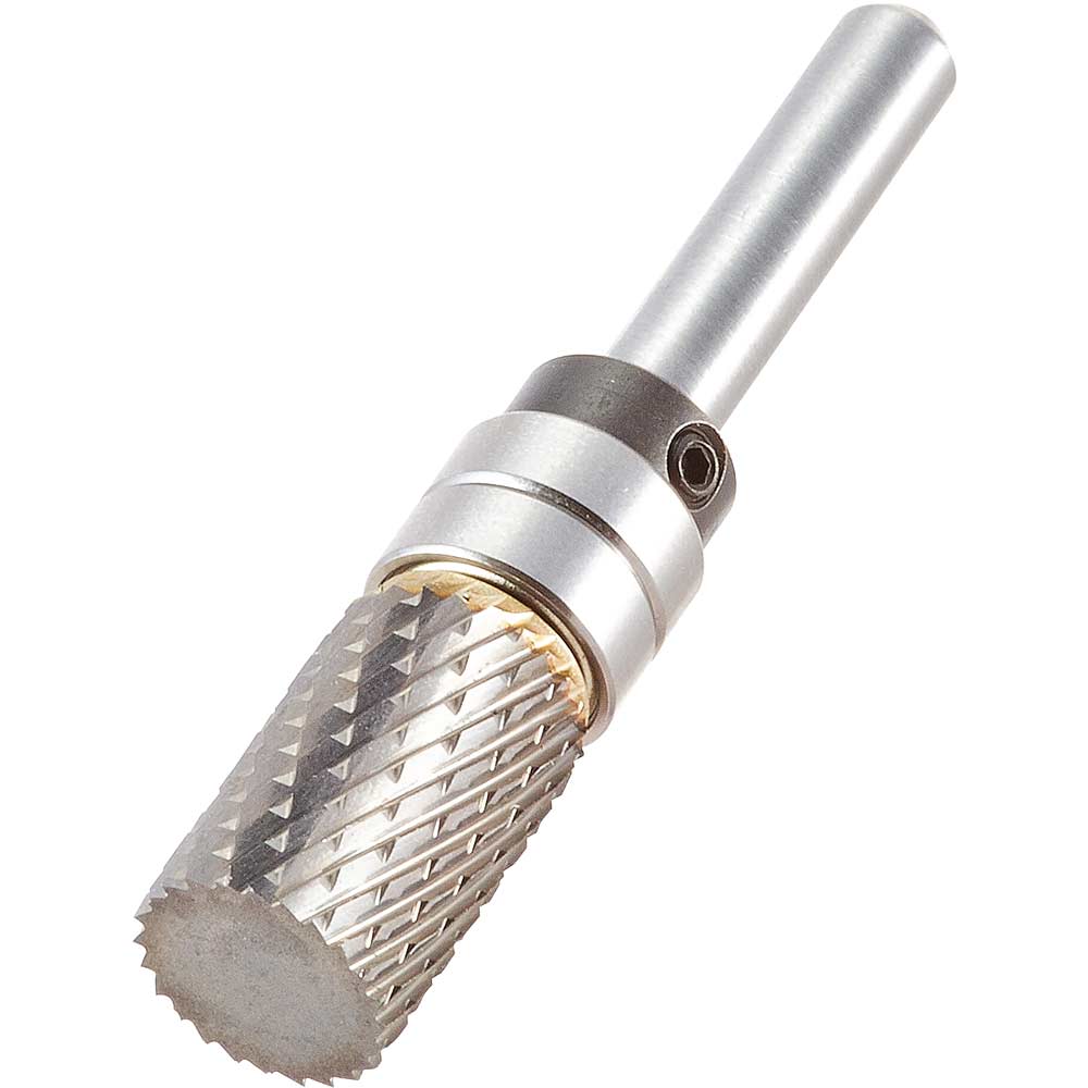 Image of Trend Solid Carbide Rasp Router Cutter 12.7mm 19mm 1/4"