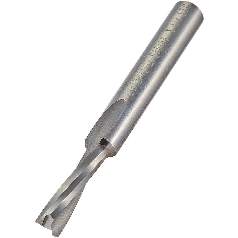 Photo of Trend Acrylic Spiral Upcut Router Cutter 5mm 19mm 1/4