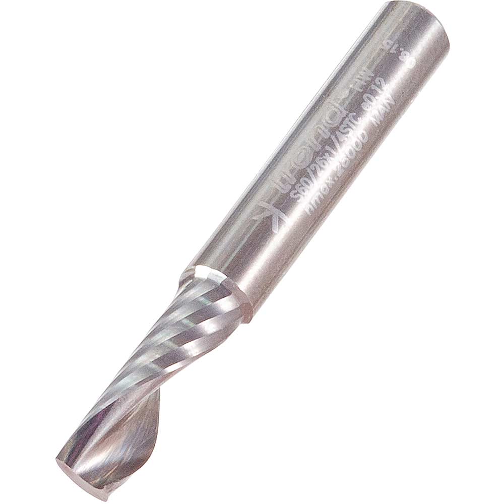 Photo of Trend Stc Spiral Upcut Plastic Router Cutter 6.35mm 19mm 1/4