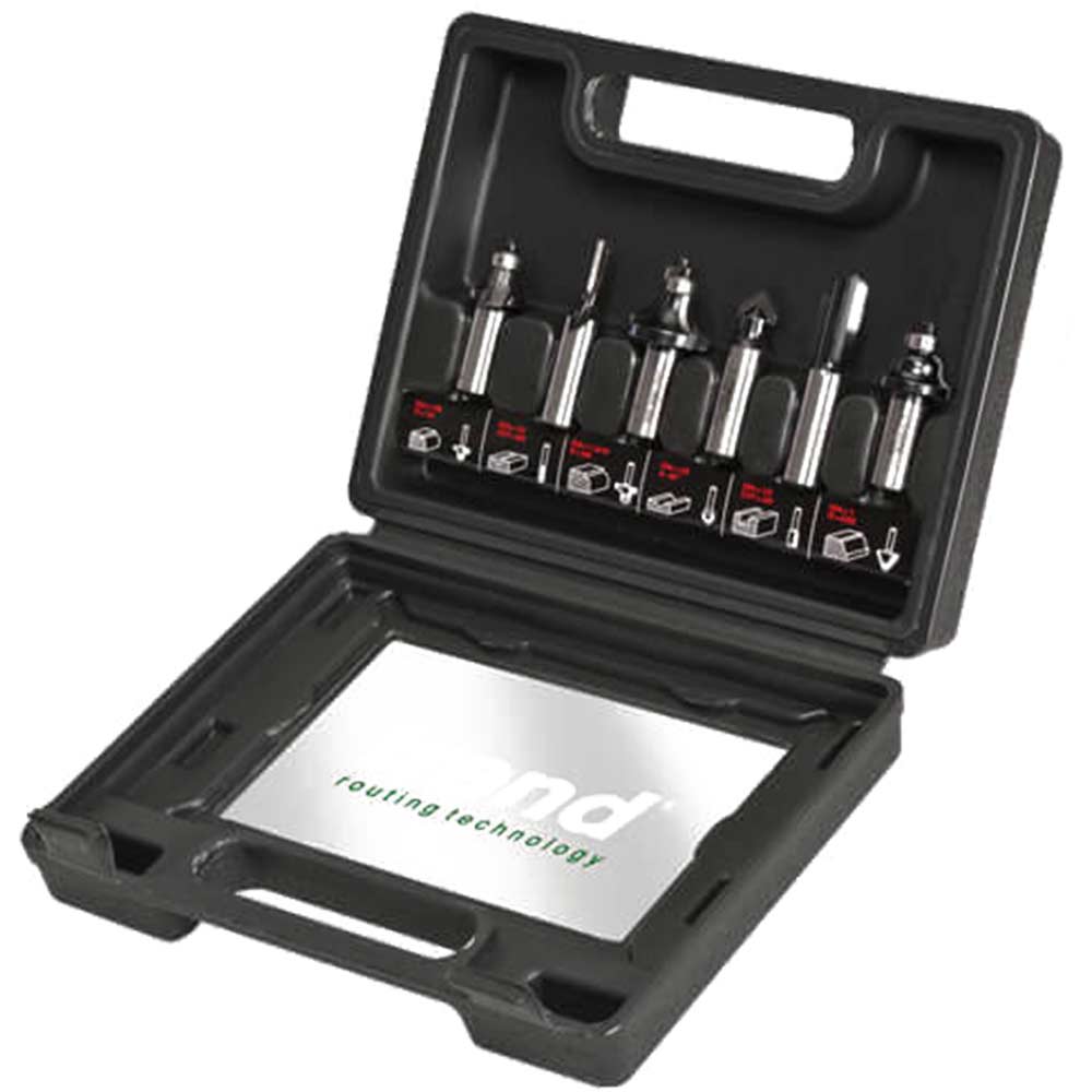 Photo of Trend 6 Piece 1/2 Shank Router Cutter Starter Set