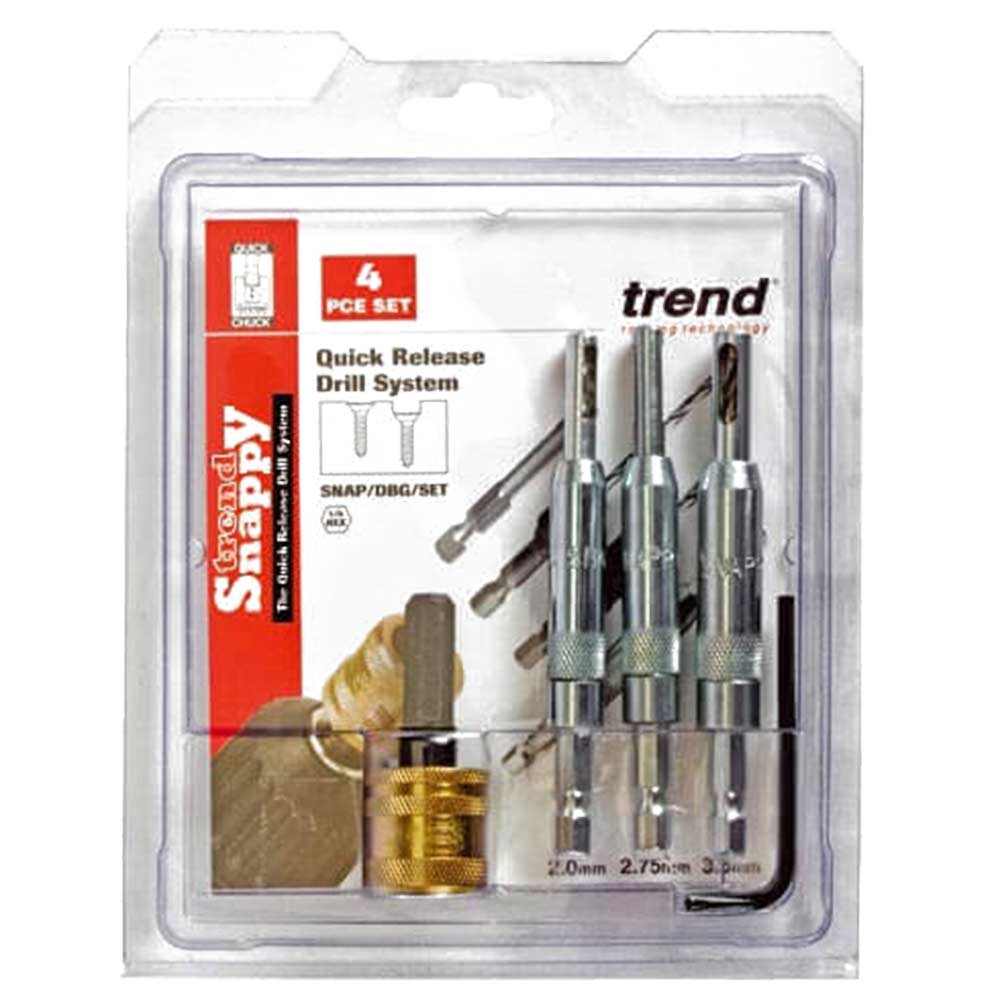 Image of Trend Snappy 3 Piece Drill Bit Guide Set