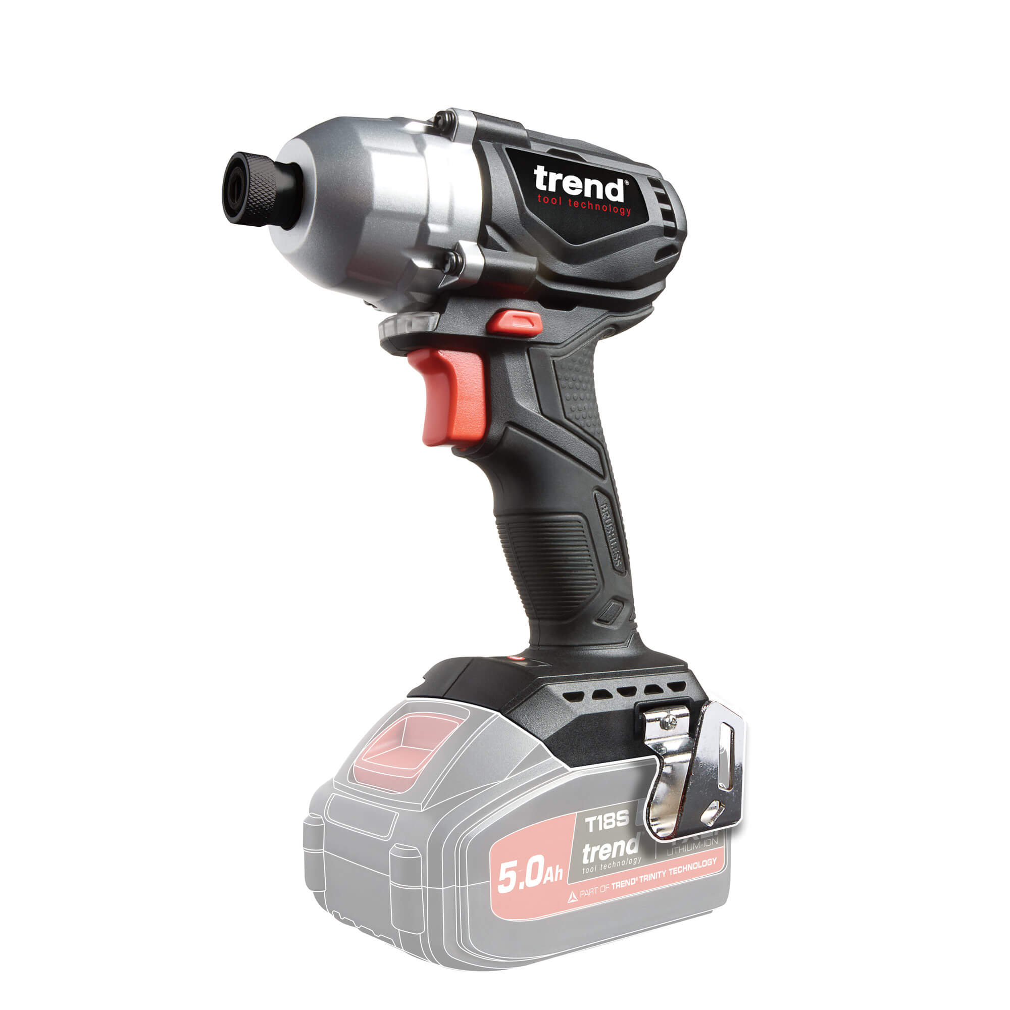 Trend T18S/IDB 18v Cordless Brushless Impact Driver No Batteries No Charger No Case