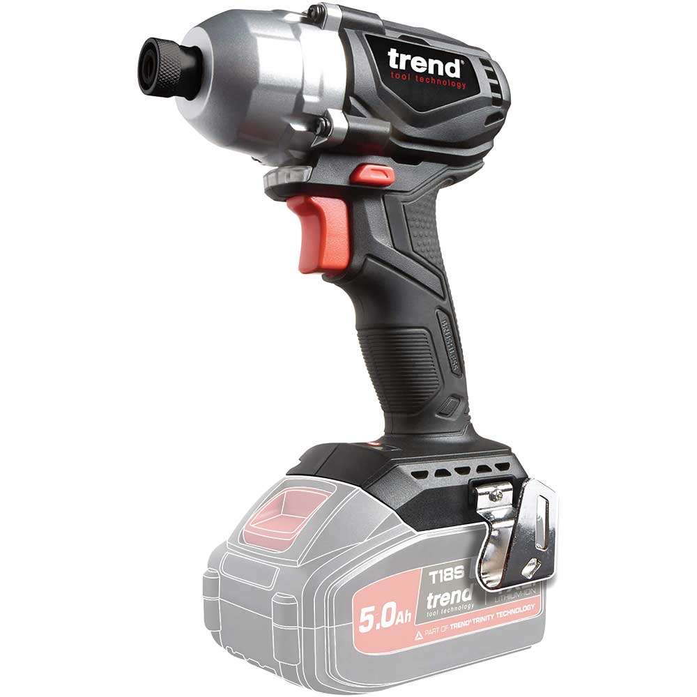 Trend T18S/IDB 18v Cordless Brushless Impact Driver No Batteries No Charger No Case