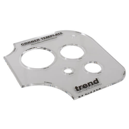 Image of Trend TEMP/COR/A Corner and Hole Template