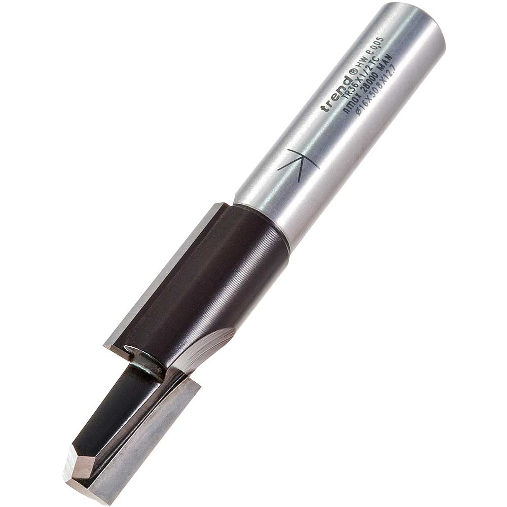 Photo of Trend Trade Range Staggered Mortise Router Cutter 16mm 12mm
