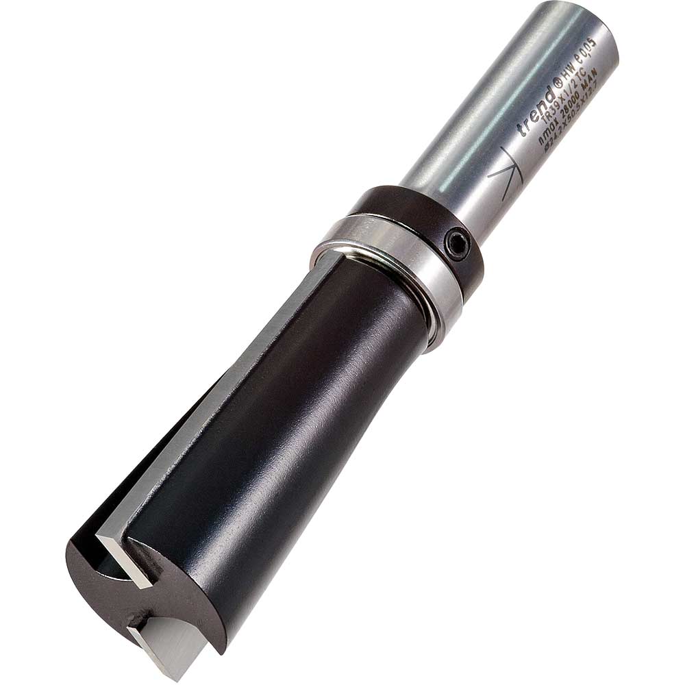 Photo of Trend Bearing Guided Door Leading Edge Undercut Router Cutter 93 Degrees 50mm 1/2