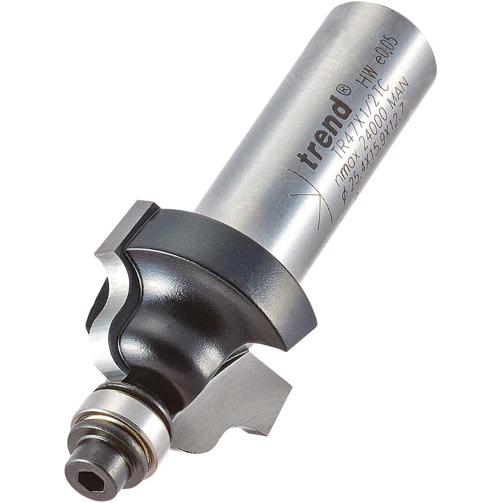 Image of Trend TRADE RANGE Bearing Guided Roman Ogee Router Cutter 25.4mm 1/2"