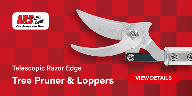 ARS 180ZF Telescopic Razor Edge Tree Pruner and Loppers