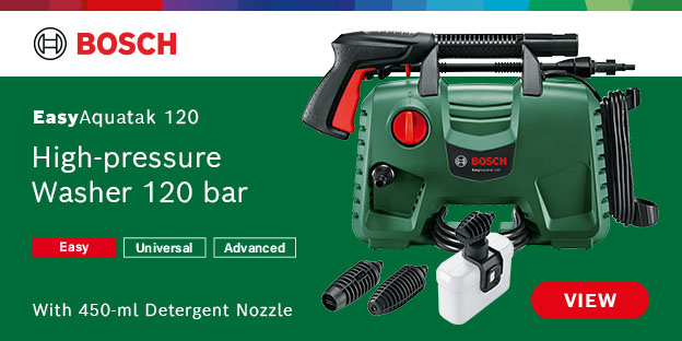 Bosch EASYAQUATAK 120 Pressure Washer 120 Bar