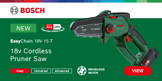 Bosch EASYCHAIN 18V-15-7 P4A 18v Cordless Brushless Chainsaw