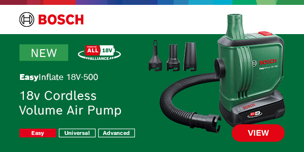 Bosch EASYINFLATE 18V-500 P4A 18v Cordless Air Pump