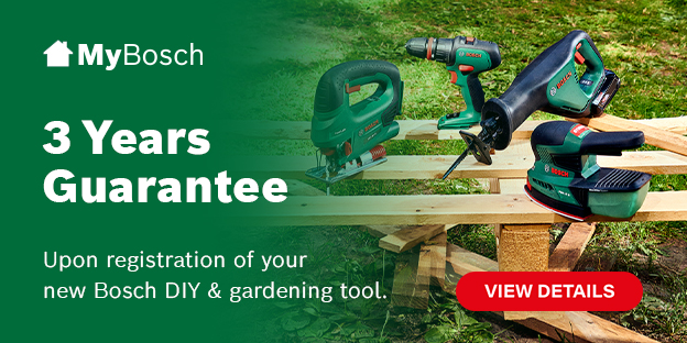 Bosch Home and Garden Warranty