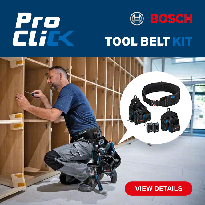 Bosch ProClick Tool Belt Kit