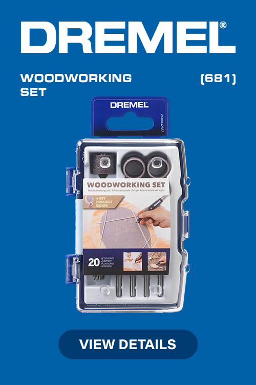 Dremel 681 20 Piece Woodworking Accessory Set