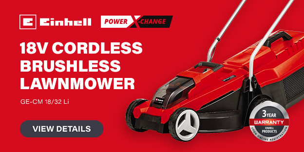 Einhell GE-CM 18/32 Li 18v Cordless Brushless Lawnmower 32cm
