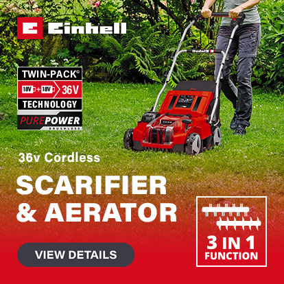Einhell GE-SA 36/35 Li 36v Cordless Scarifier 350mm