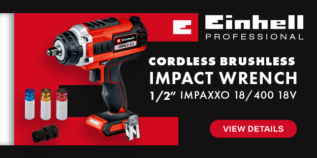 Einhell Pro IMPAXXO 18/400 18v Cordless 1/2" Impact Wrench Einhell Pro IMPAXXO 18/400 18v Cordless 1/2" Impact Wrench