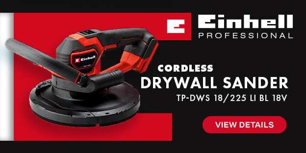 Einhell Pro TP-DWS 18/225 Li BL 18v Cordless Drywall Sander Einhell Pro TP-DWS 18/225 Li BL 18v Cordless Drywall Sander