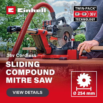 Einhell TE-SM 36/10 L Li 36v Sliding Compound Mitre Saw