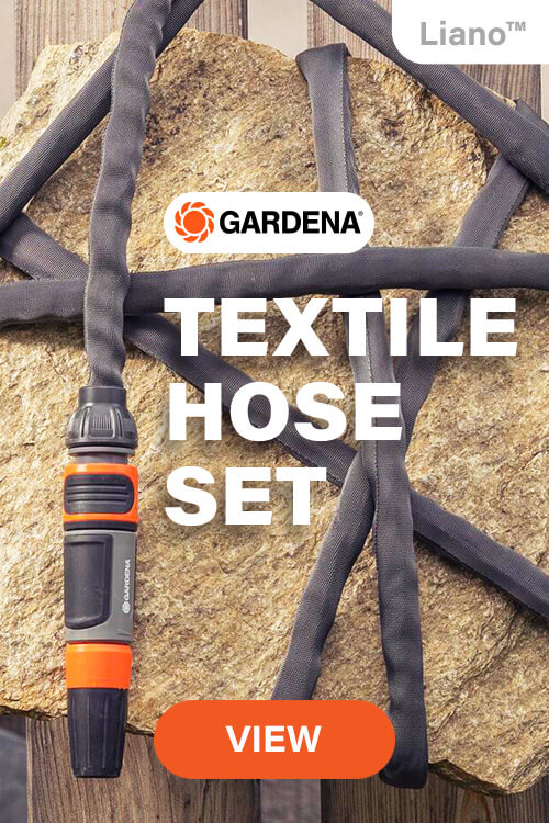 Gardena Liano Textile Hose Nozzle Set