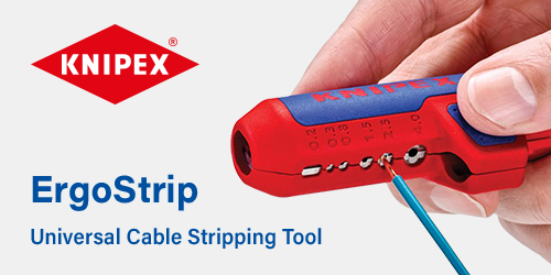 Knipex Ergostrip Left Handed Universal Cable Stripping Tool