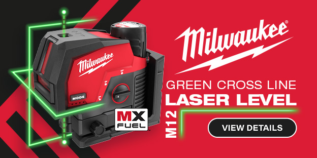 Milwaukee M12 CLLP 12v Cordless Green Cross Line Laser Level