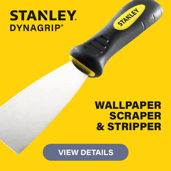 Stanley Dynagrip Wallpaper Scraper and Stripper
