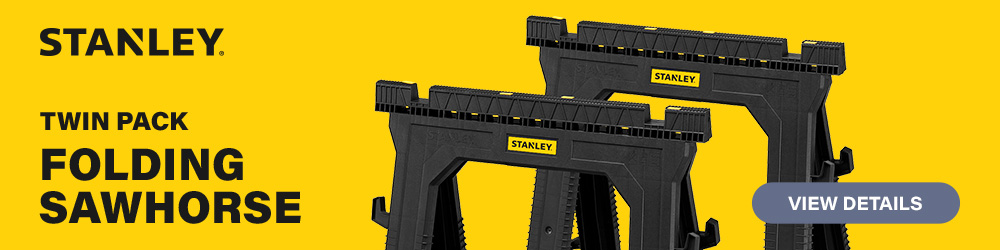 Stanley Pair Plastic Folding Sawhorse