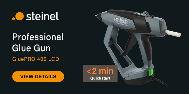 Steinel GluePRO 400 LCD Professional Glue Gun