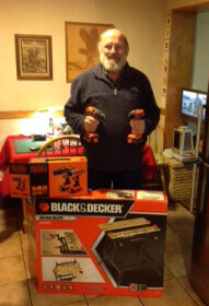 Black & Decker Power Tool Giveaway Winner