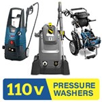 110v Site Pressure Washers