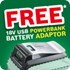 Free Bosch Powerbank Adaptor with Any 18v Purchase