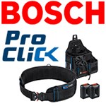 Bosch ProClick Work Tool Boxes & Pouches