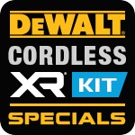 DeWalt XR Cordless Kits Special Offers