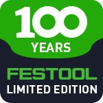 Shop limited-edition 100th-anniversary Festool promotion products.