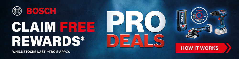 Bosch ProDeals Claim Free Rewards