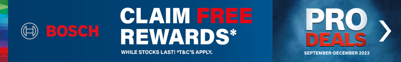 Bosch ProDeals Claim Free Rewards