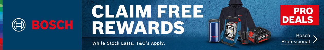Bosch ProDeals Claim Free Rewards