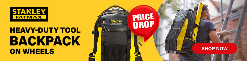 Stanley FatMax Rolling Trolley Tool Backpack
