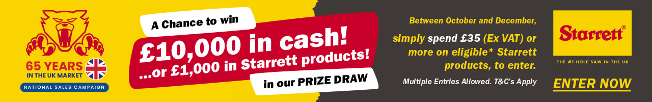 Starrett 65 Years Win Cash Prize Draw