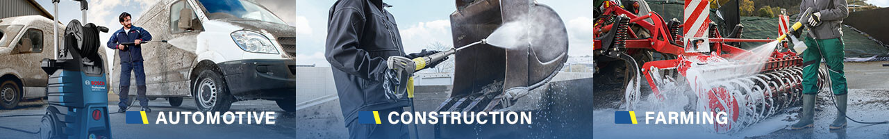 110v Pressure Washers 110v Pressure Washers Range Automotive Construction Site work Farming Cleaning Professional