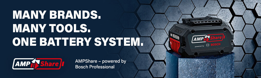 AmpShare 18v Battery Sharing Platform Powered by Bosch Professional Price Comparisons | Compare The Build