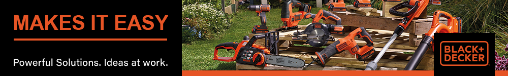 Black and Decker Power Garden Tools