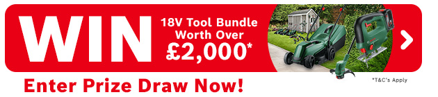 Bosch £2000 Worth of Tools in Our BIG Bosch Competition Prize Draw !